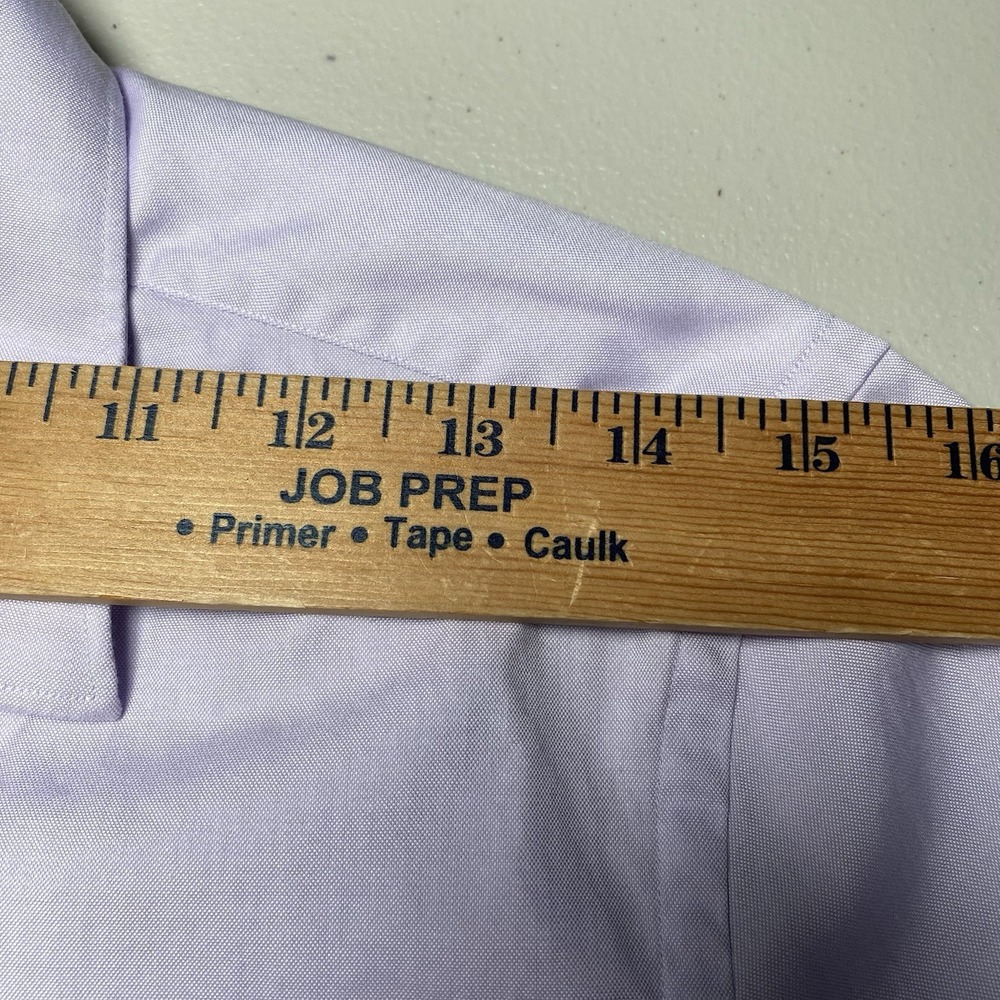 Custom Suitsupply Thomas Mason Dress Shirt (14.5 Extra Slim) Light Purple - Picture 8 of 13